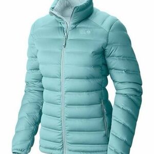 Mountain Hardwear Stretchdown Jacket - Light Blue
